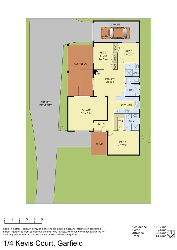 Floorplan of Homely house listing, 4A Kevis Court, Garfield VIC 3814