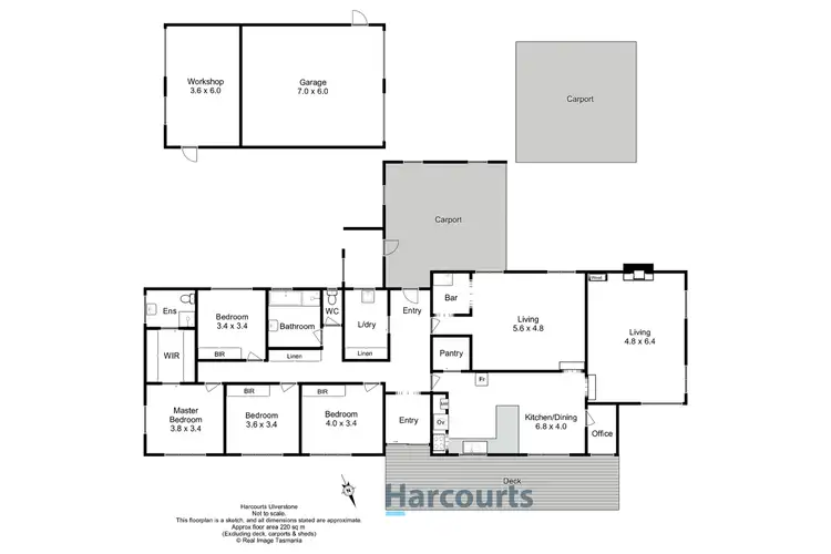 Floorplan of Homely house listing, 14 Knights Road, West Ulverstone TAS 7315