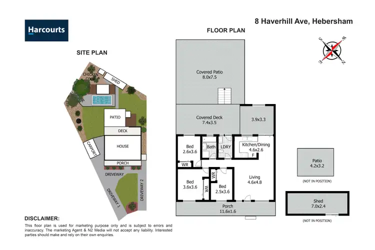Floorplan of Homely house listing, 8 Haverhill Avenue, Hebersham NSW 2770