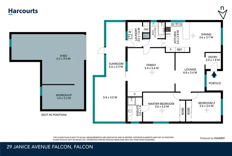 Floorplan of Homely house listing, 29 Janice Avenue, Falcon WA 6210