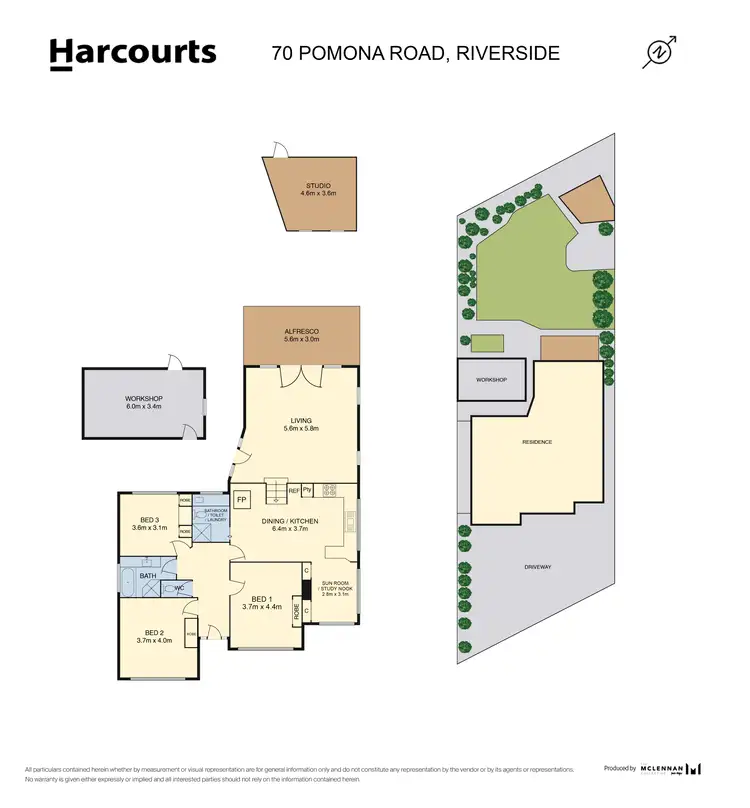 Floorplan of Homely house listing, 70 Pomona Road, Riverside TAS 7250