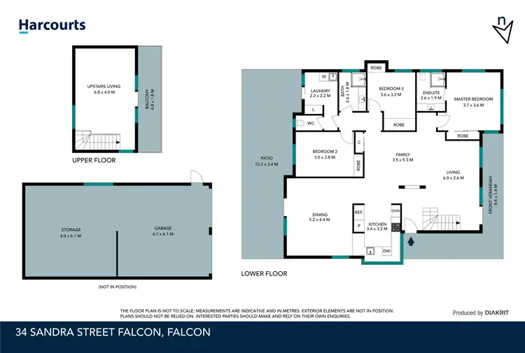 Floorplan of Homely house listing, 34 Sandra Street, Falcon WA 6210