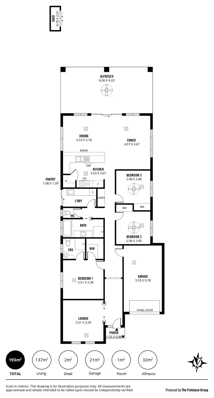 Floorplan of Homely house listing, 12A Domain Street, Moana SA 5169