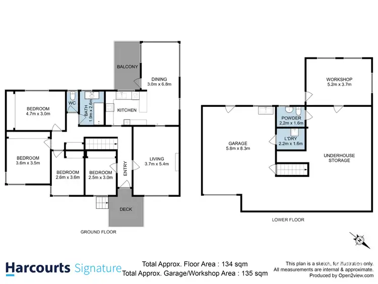Floorplan of Homely house listing, 48 Sirius Street, Howrah TAS 7018