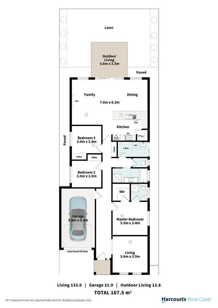Floorplan of Homely house listing, 58 Simcoe Avenue, Seaford Meadows SA 5169
