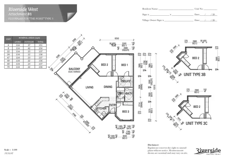 Floorplan of Homely house listing, 47/10 Roebuck Drive, Salter Point WA 6152
