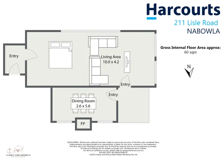 Floorplan of Homely other listing, 211 Lisle Road, Nabowla TAS 7260