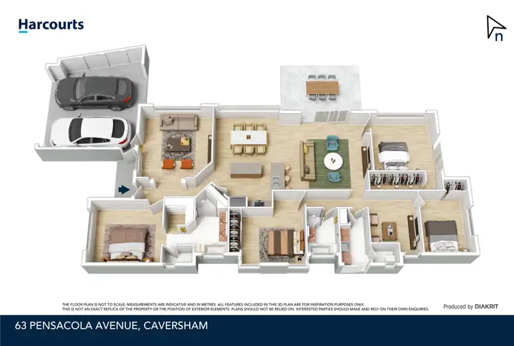Floorplan of Homely house listing, 63 Pensacola Avenue, Caversham WA 6055