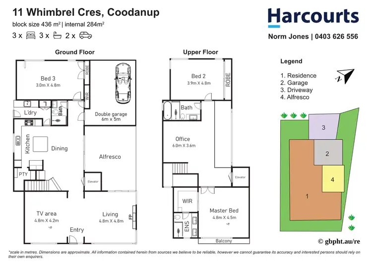 Floorplan of Homely house listing, 11 Whimbrel Crescent, Coodanup WA 6210