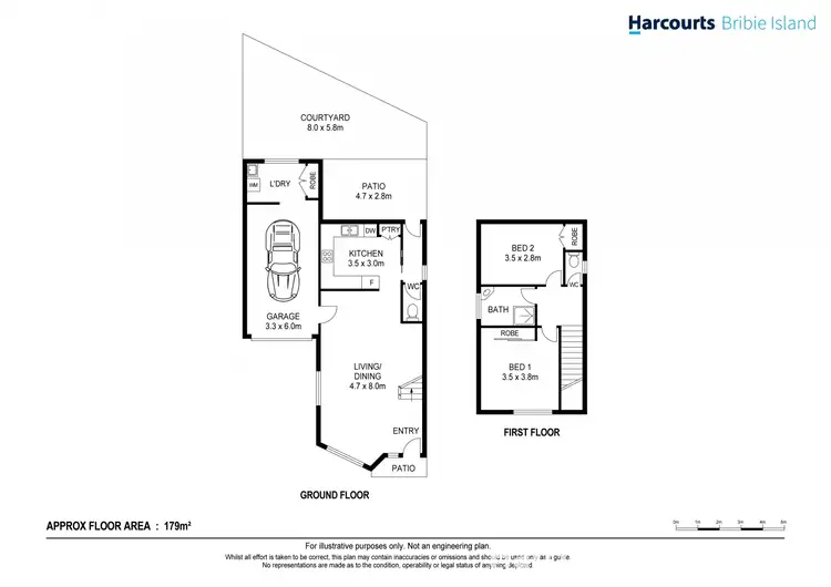 Floorplan of Homely townhouse listing, 7/81 Sylvan Beach Esplanade, Bellara QLD 4507
