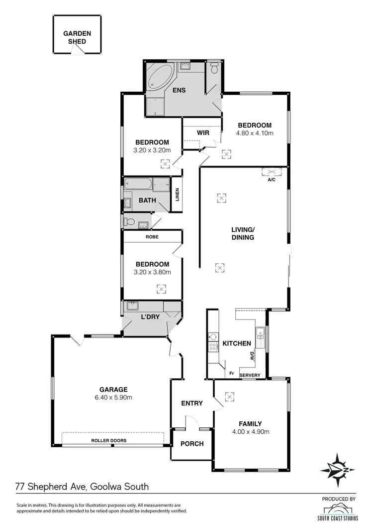 Floorplan of Homely house listing, 77 Shepherd Avenue, Goolwa South SA 5214