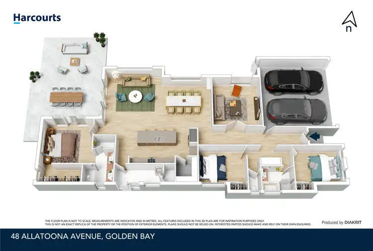 Floorplan of Homely house listing, 48 Allatoona Avenue, Golden Bay WA 6174