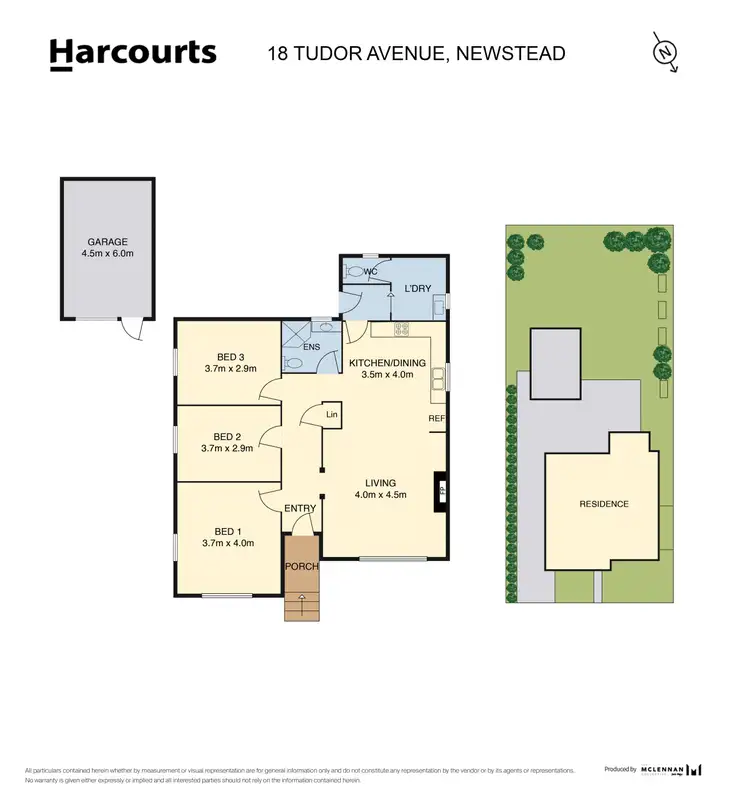 Floorplan of Homely house listing, 18 Tudor Avenue, Newstead TAS 7250