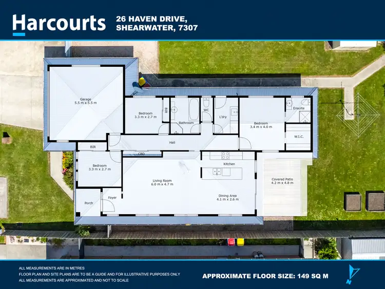 Floorplan of Homely house listing, 26 Haven Drive, Shearwater TAS 7307