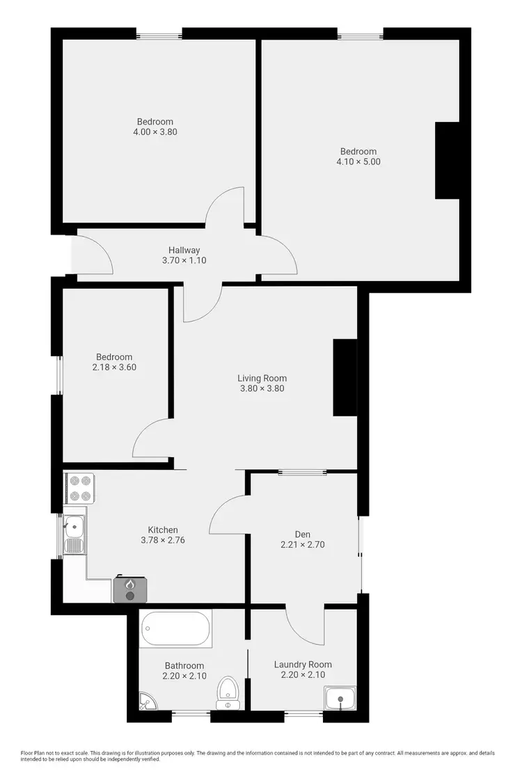 Floorplan of Homely house listing, 8 First Street, Orroroo SA 5431