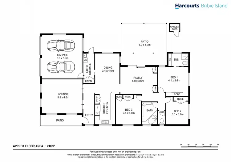 Floorplan of Homely house listing, 12 Miramar Street, Bongaree QLD 4507