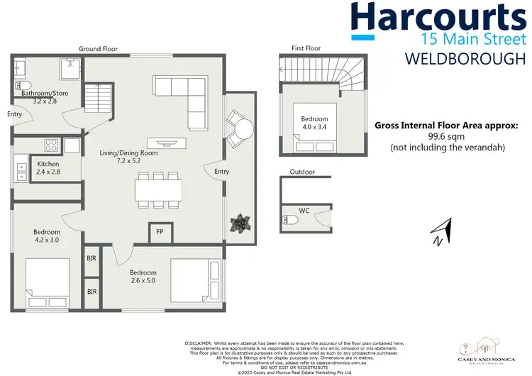 Floorplan of Homely house listing, 15 Main Road, Weldborough TAS 7264