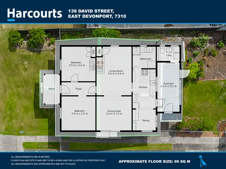 Floorplan of Homely house listing, 139 David Street, East Devonport TAS 7310