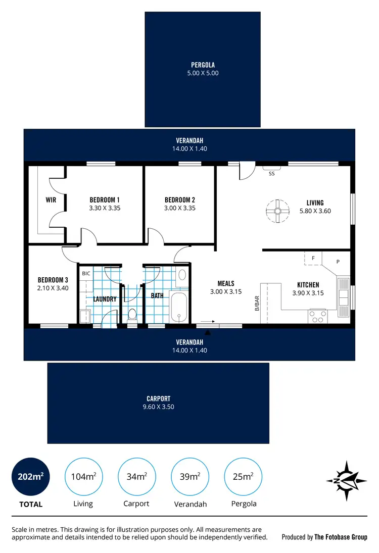 Floorplan of Homely house listing, 4 Seagull Avenue, Chiton SA 5211