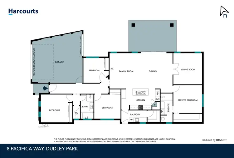 Floorplan of Homely house listing, 8 Pacifica Way, Dudley Park WA 6210