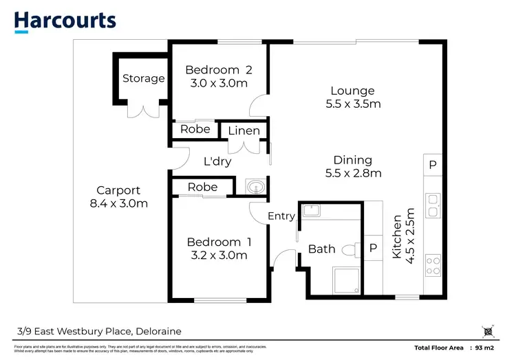 Floorplan of Homely house listing, 5/9 East Westbury Place, Deloraine TAS 7304