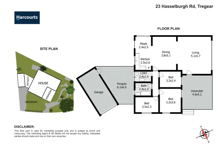 Floorplan of Homely house listing, 23 Hasselburgh Road, Tregear NSW 2770