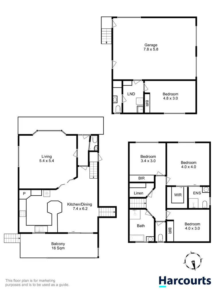Floorplan of Homely house listing, 82 Branscombe Road, Claremont TAS 7011
