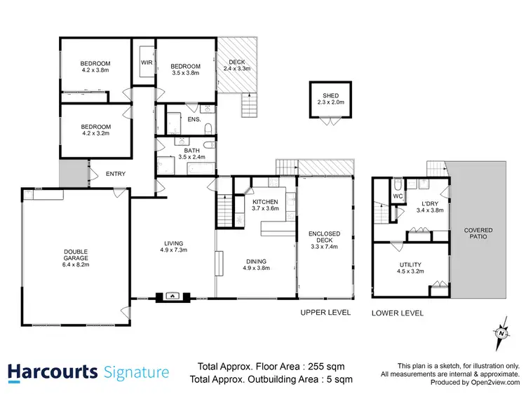 Floorplan of Homely house listing, 107 Tranmere Road, Howrah TAS 7018