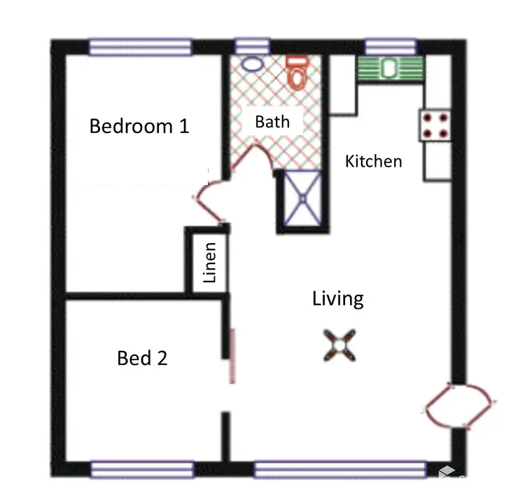 Floorplan of Homely house listing, 9/9 Simpson Street, Salisbury East SA 5109