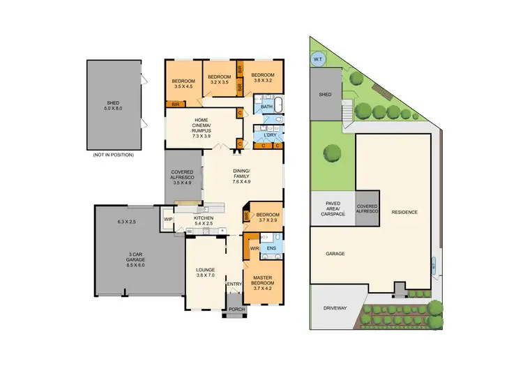 Floorplan of Homely house listing, 15 Wotan Court, Lilydale VIC 3140
