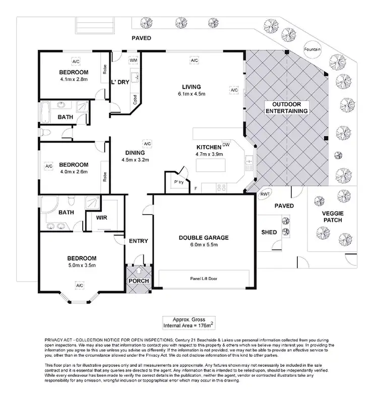 Floorplan of Homely house listing, 1/20A Fourth Ave, Klemzig SA 5087