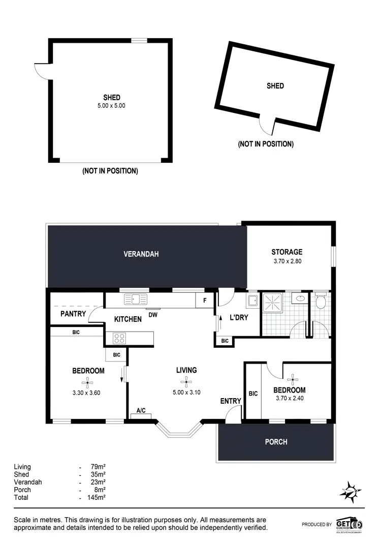 Floorplan of Homely house listing, 7 Merrett Avenue, Goolwa Beach SA 5214
