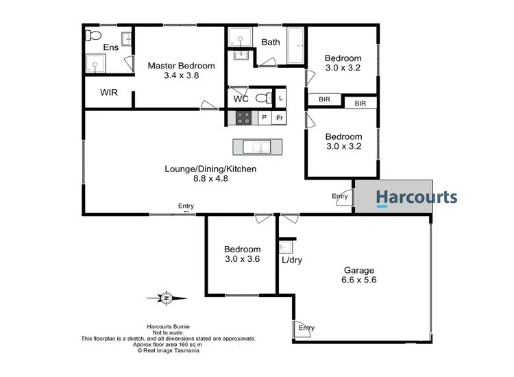Floorplan of Homely house listing, 16 Tier Hill Drive, Smithton TAS 7330