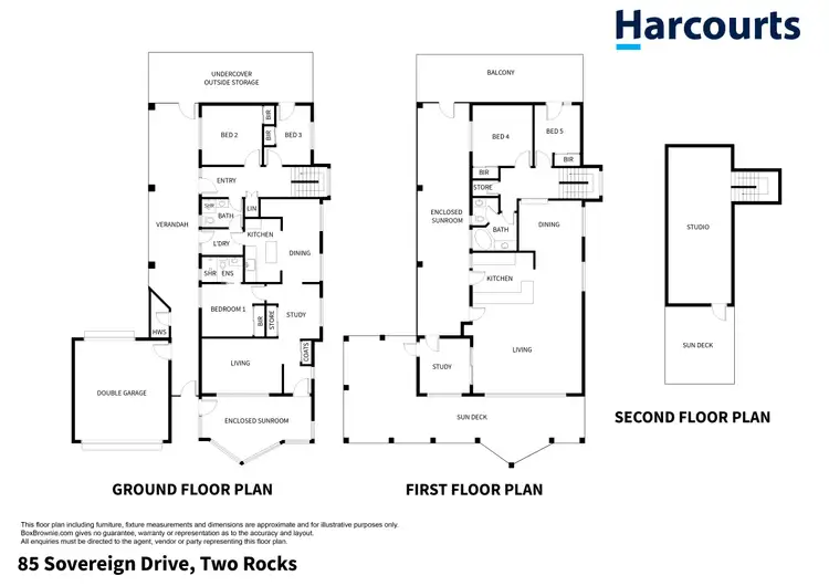 Floorplan of Homely house listing, 85 Sovereign Drive, Two Rocks WA 6037