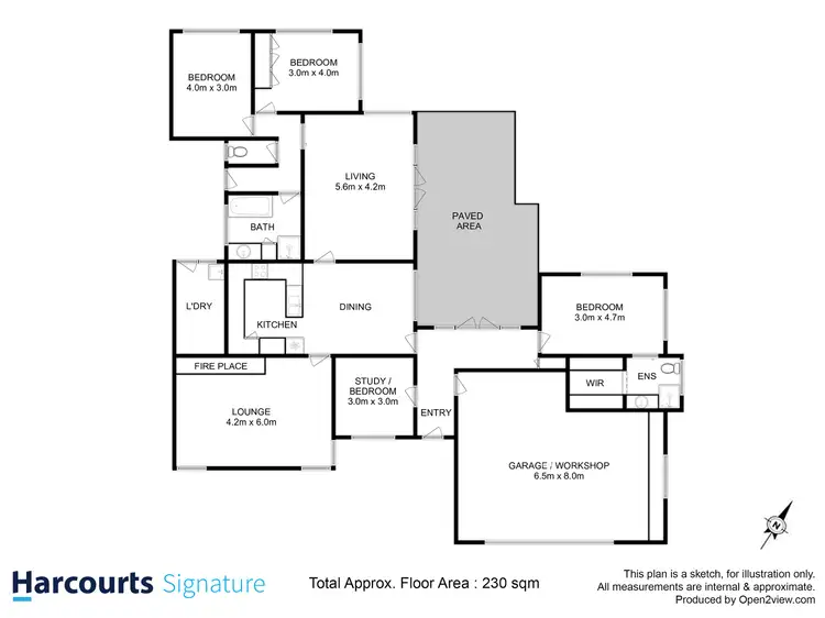 Floorplan of Homely house listing, 10 Winston Avenue, Seven Mile Beach TAS 7170