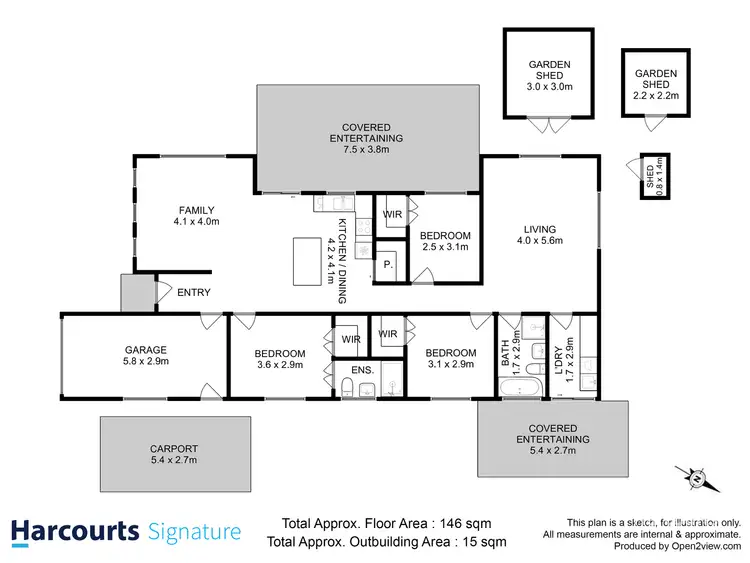 Floorplan of Homely house listing, 2 Hollingsworth Street, Brighton TAS 7030