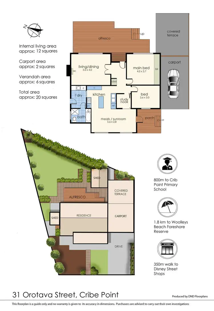 Floorplan of Homely house listing, 31 Orotava Street, Crib Point VIC 3919
