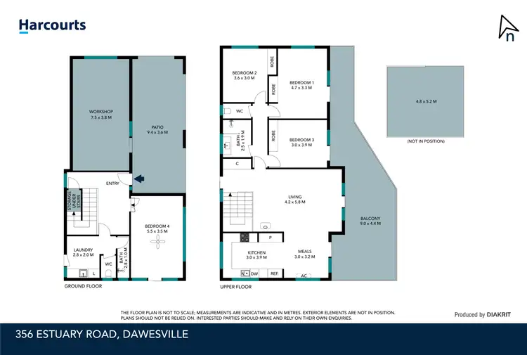 Floorplan of Homely house listing, 356 Estuary Road, Dawesville WA 6211