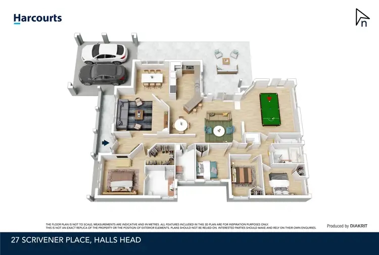 Floorplan of Homely house listing, 27 Scrivener Place, Halls Head WA 6210
