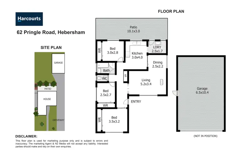 Floorplan of Homely house listing, 62 Pringle Road, Hebersham NSW 2770