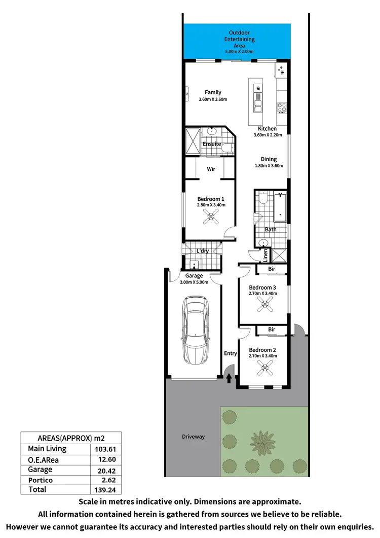 Floorplan of Homely house listing, 17 Oswald Street, Croydon Park SA 5008