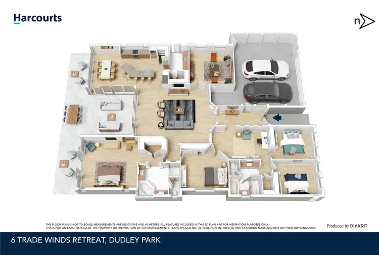 Floorplan of Homely house listing, 6 Trade Winds Retreat, Dudley Park WA 6210