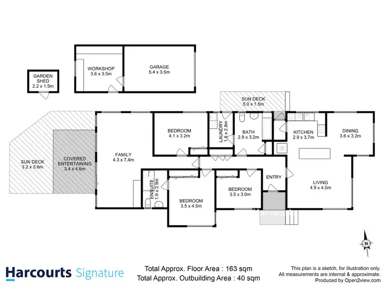 Floorplan of Homely house listing, 16 Derwent Street, Bellerive TAS 7018