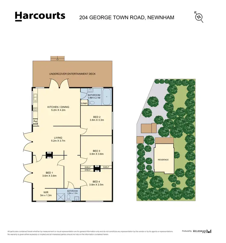 Floorplan of Homely house listing, 204 George Town Road, Newnham TAS 7248