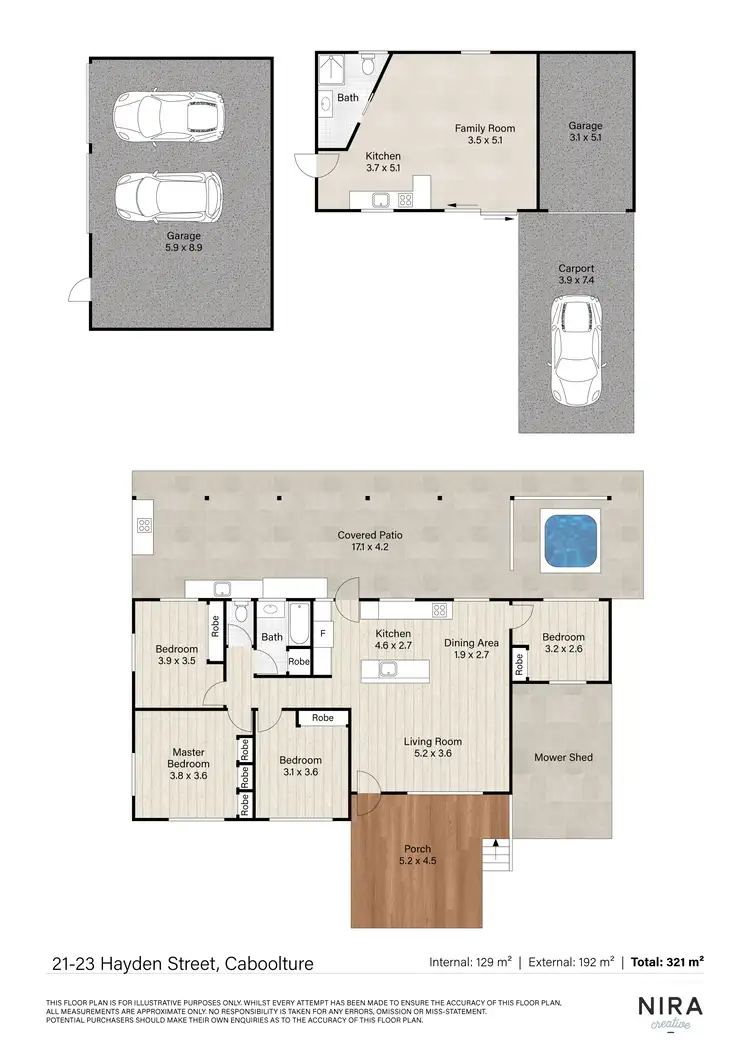 Floorplan of Homely house listing, 21-23 Hayden Street, Caboolture QLD 4510