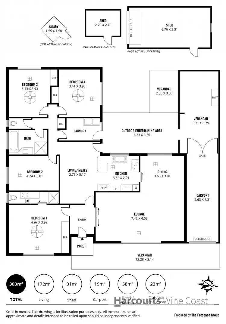 Floorplan of Homely house listing, 503 Commercial Road, Moana SA 5169