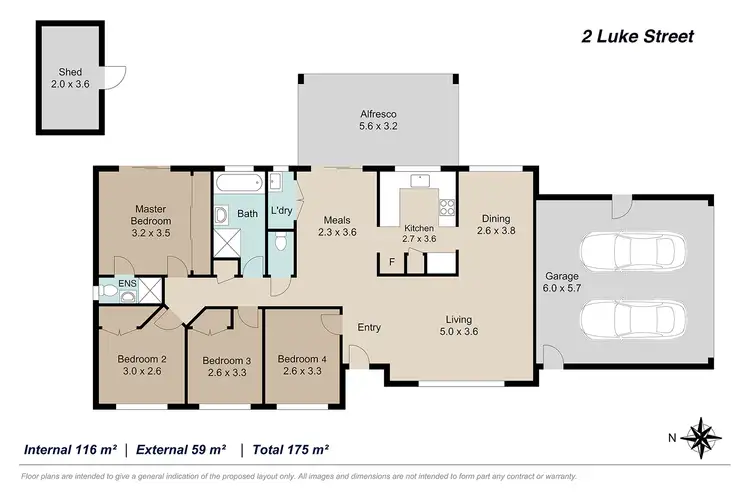 Floorplan of Homely house listing, 2 Luke Street, Camira QLD 4300
