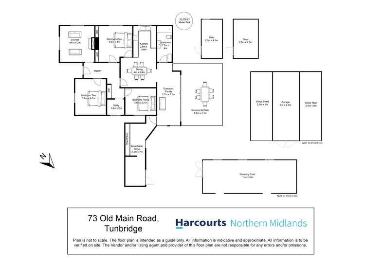 Floorplan of Homely house listing, 73 Main Road, Tunbridge TAS 7120