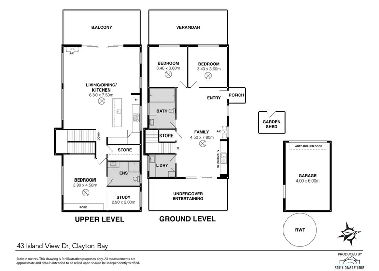 Floorplan of Homely house listing, 43 Island View Drive, Clayton Bay SA 5256
