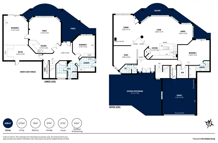 Floorplan of Homely house listing, 28 Bluffview Road, Mccracken SA 5211